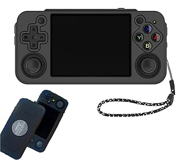 ANBERNIC RG40XX H ブラック 保護ケース有、フィルム貼り付け済 Amazon | for アンバーニックRG40xxH 携帯ゲーム機保護ケース